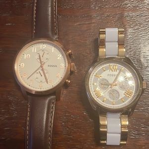 Bundle of 2 FOSSIL watches